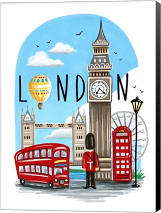 Framed London Print