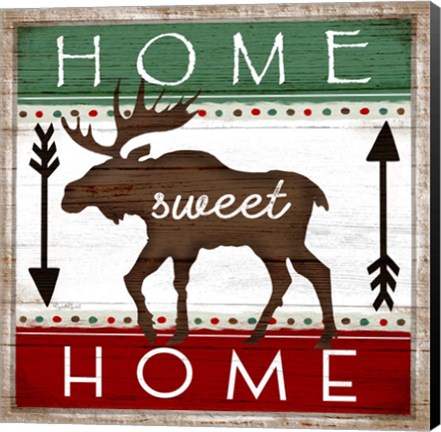 Framed Home Sweet Home Print