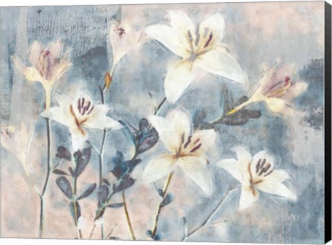Framed Whisper Blooms II Print