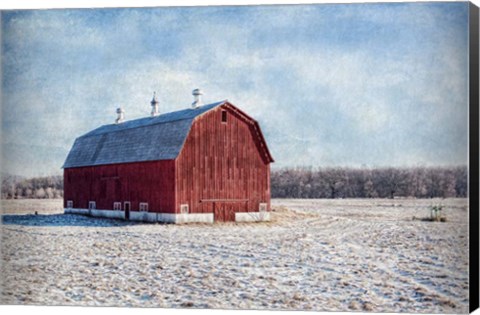 Framed Morning on the Farm Print