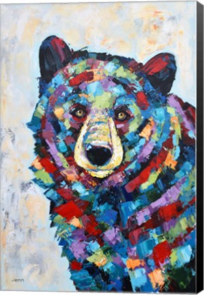 Framed Bear No. 2 Print