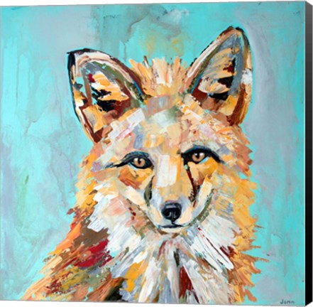 Framed Cadmium Fox Print