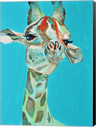 Framed Doc Giraffe Print