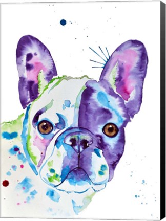 Framed Frenchie No. 2 Print