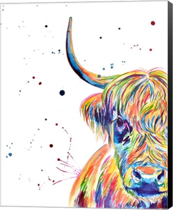 Framed Highland Cow Print