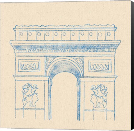 Framed Arc de Triomphe Print