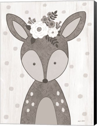 Framed Little Deer Print