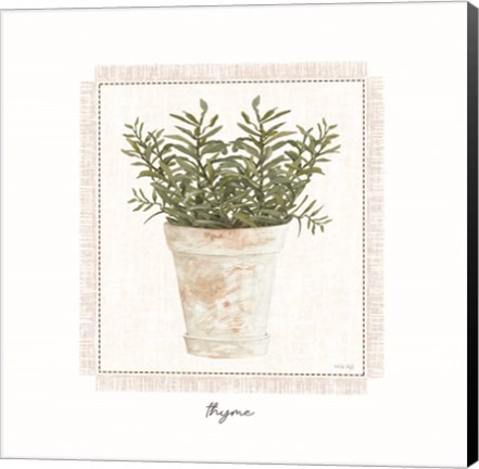 Framed Fresh Thyme Print