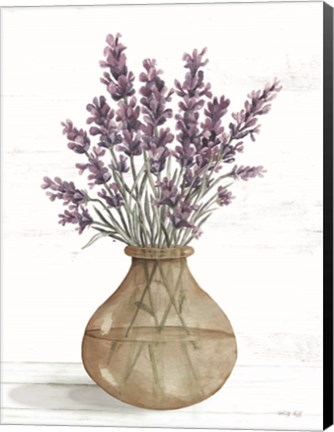 Framed Honeybloom Lavender II Print