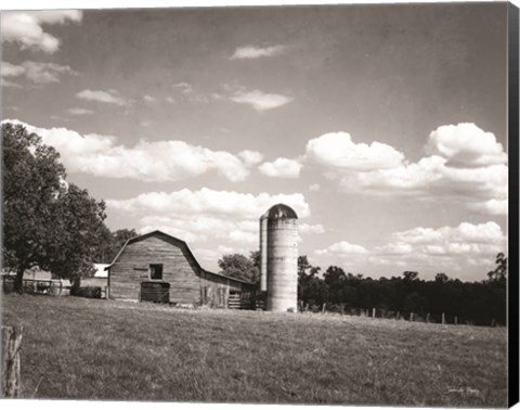 Framed Peaceful Farm Print