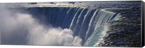 Framed Canada, Niagara Falls, Horseshoe Falls Print