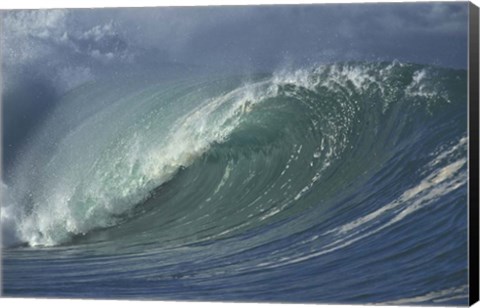Framed Sea Wave Print