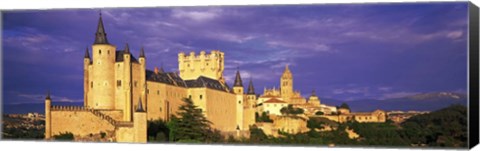 Framed Alcazar Castle Segovia Spain Print