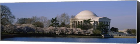 Framed Jefferson Memorial, Washington DC Print