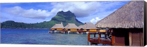 Framed Bora Bora French Polynesia Print
