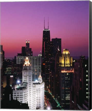 Framed Chicago Print