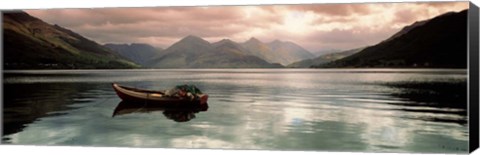 Framed Lake Duich Highlands Scotland Print