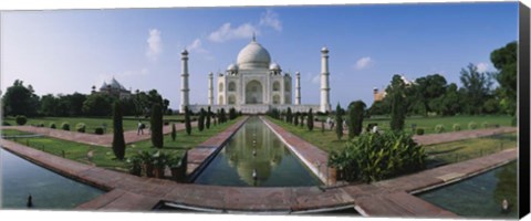 Framed Taj Mahal, Agra, Uttar Pradesh, India Print