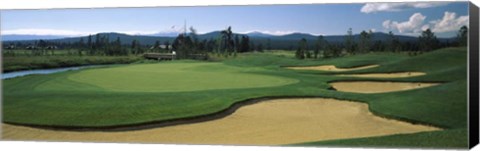 Framed Sunriver Resort Golf Course, Oregon Print