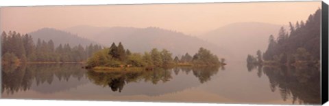Framed Lewiston Lake Print