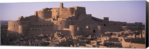 Framed View Of An Ancient Mud City, Arg-E Bam, Iran Print