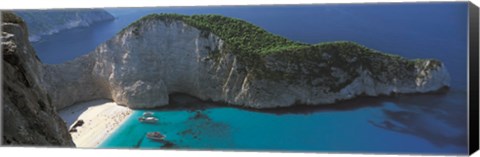 Framed Sakintos Greece Print