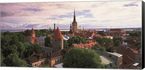 Framed Tallinn Estonia Print