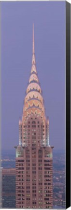 Framed Chrysler Building New York Print