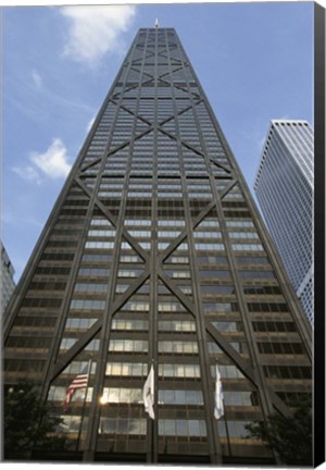 Framed John Hancock Building Chicago Print