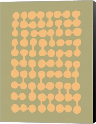 Framed Connected Dots Print