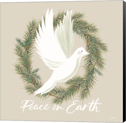 Framed Peace on Earth Dove Print