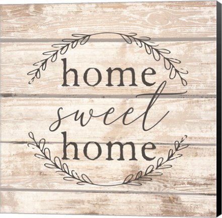 Framed Home Sweet Home Print