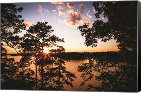 Framed Saluda Bluff Sunset Print