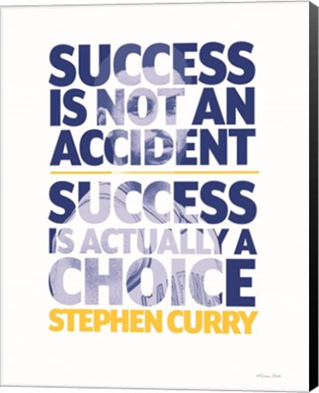 Framed Steph Curry - Success Print