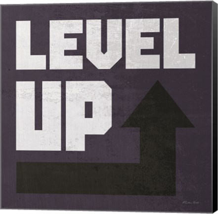 Framed Level Up Print