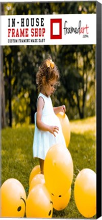 Framed Modern 25x11 Picture Frame Print