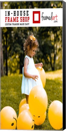 Framed Modern 25x12 Picture Frame Print