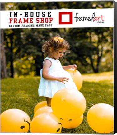 Framed Modern 34x40 Picture Frame Print