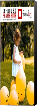 Framed Modern 37x12 Picture Frame Print