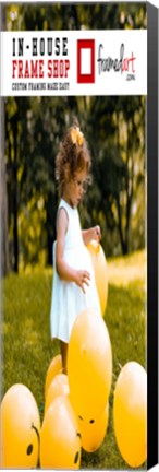 Framed Modern 38x12 Picture Frame Print