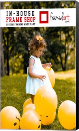 Framed Modern 38x22 Picture Frame Print