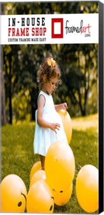 Framed Modern 41x19 Picture Frame Print