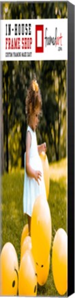 Framed Modern 43x10 Picture Frame Print