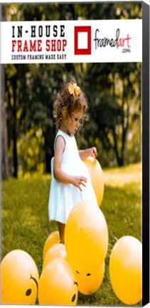 Framed Modern 43x20 Picture Frame Print