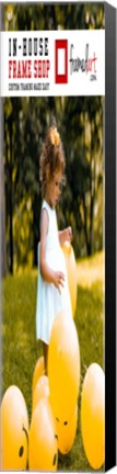 Framed Modern 45x10 Picture Frame Print