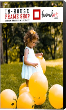 Framed Modern 45x26 Picture Frame Print