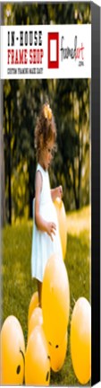 Framed Modern 46x11 Picture Frame Print