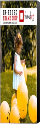 Framed Modern 46x14 Picture Frame Print