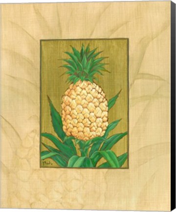 Framed Queen Pineapple Print