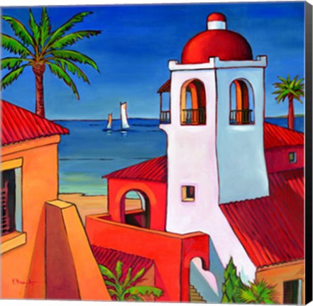 Framed Antigua I Print